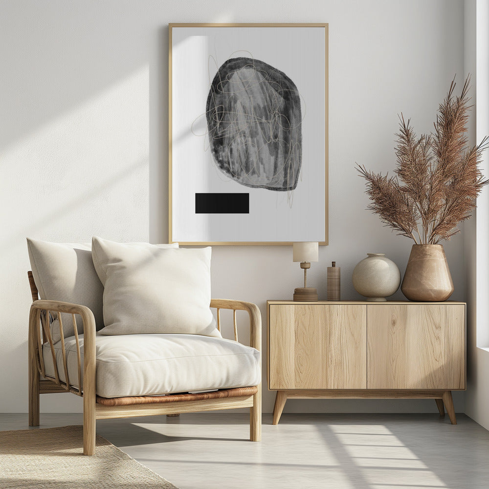 Black And Gray Hues | Poster