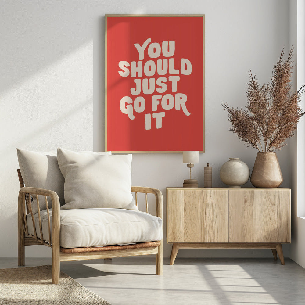 You Should Just Go for It Ed5248 | Poster