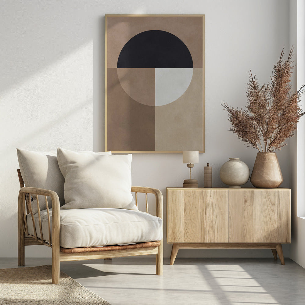 Brown geometry 7 | Poster