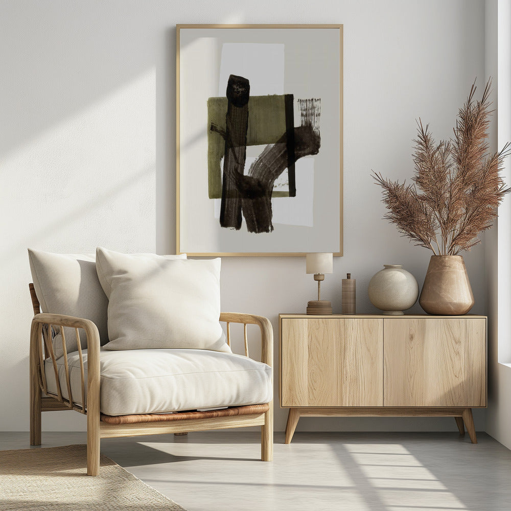 Zen Brushwork 4 | Poster