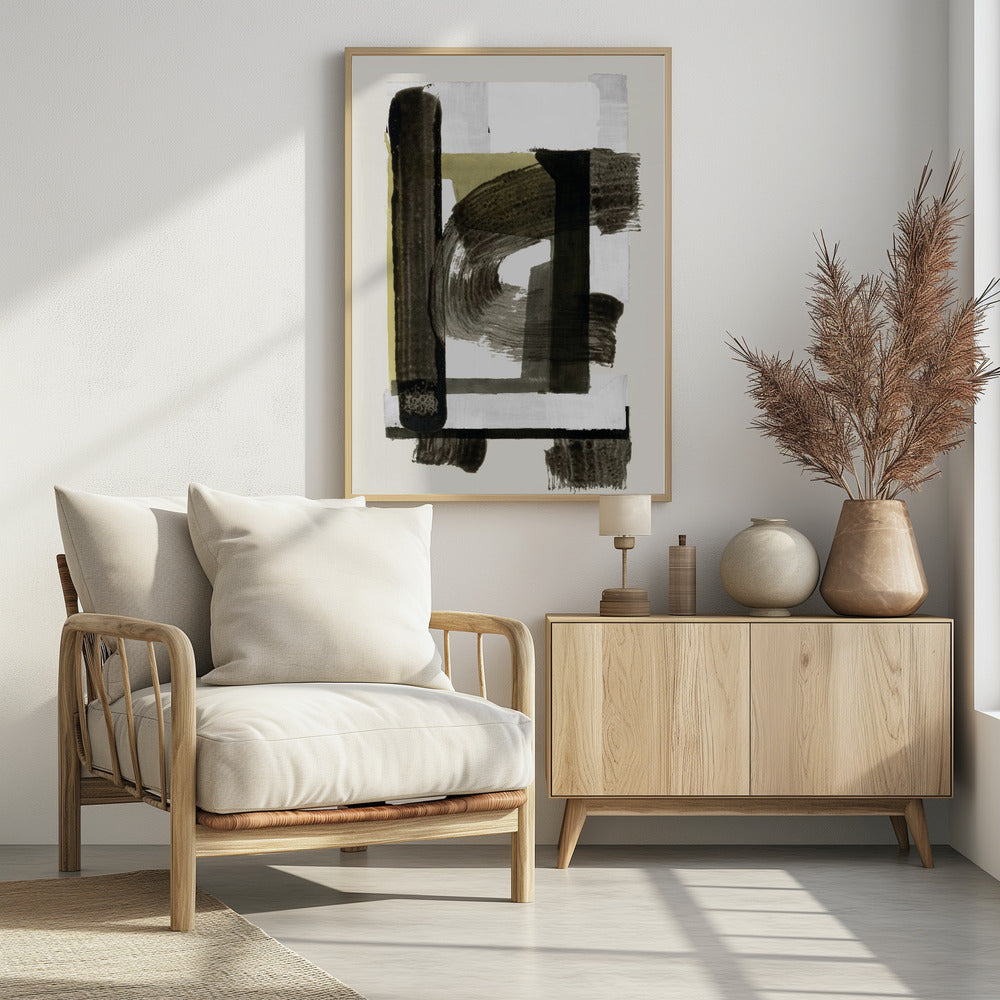 Zen Brushwork 1 | Poster