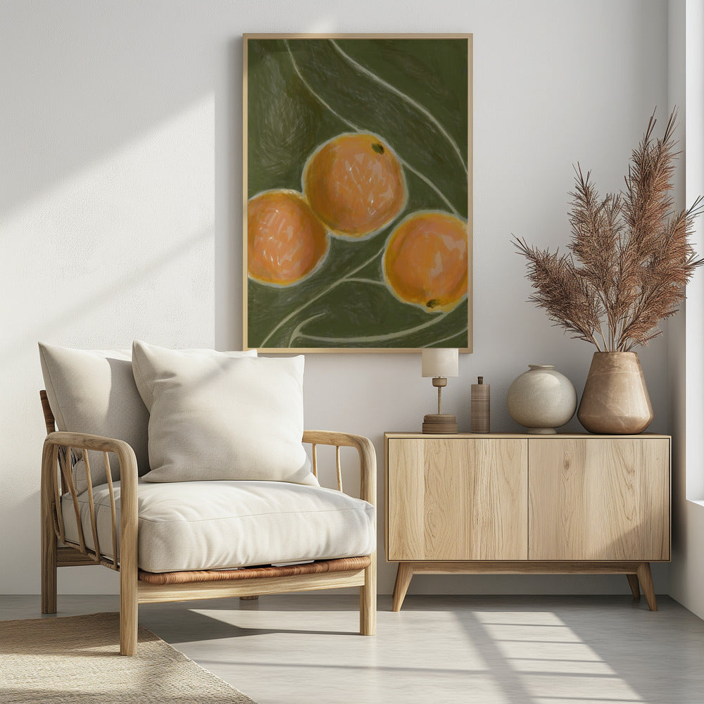 KH Studio - The Colors Orange & Green | Poster