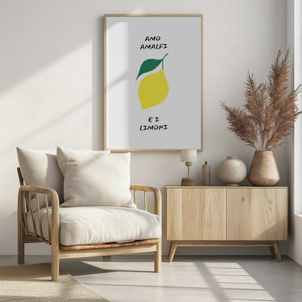 Amo Amalfi | Poster