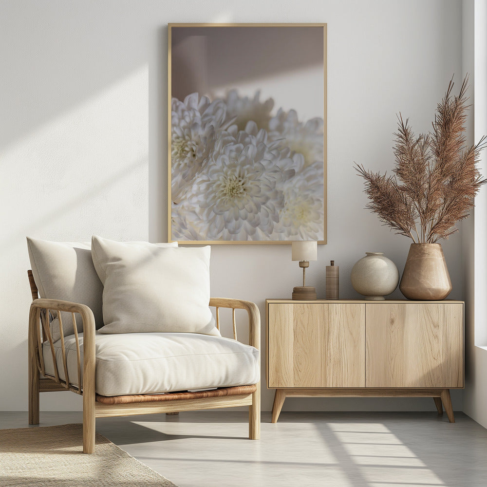 White Flowers 6 | Poster