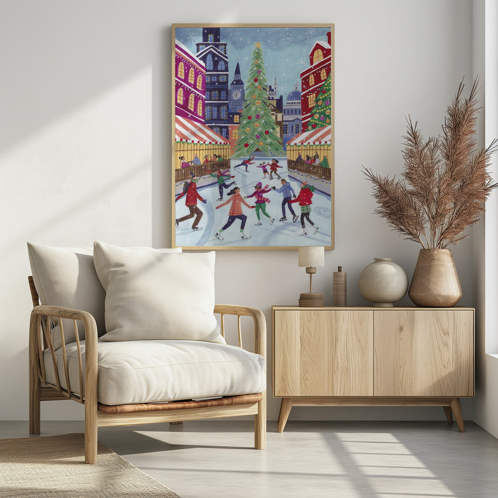 Skating in London | Poster