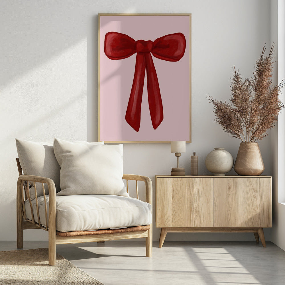 Scarlet Ribbon Tied | Poster