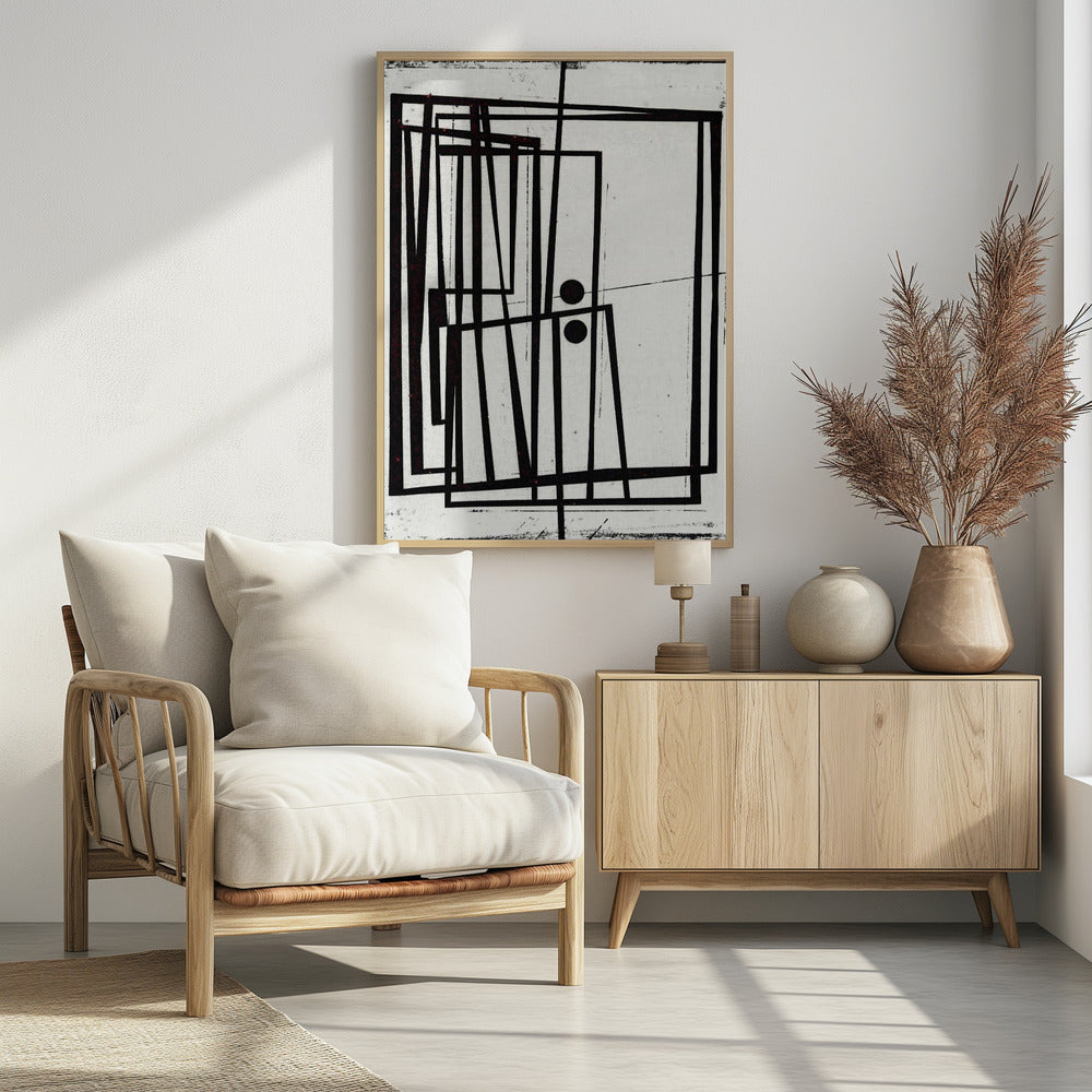 Bold Black Lines | Poster