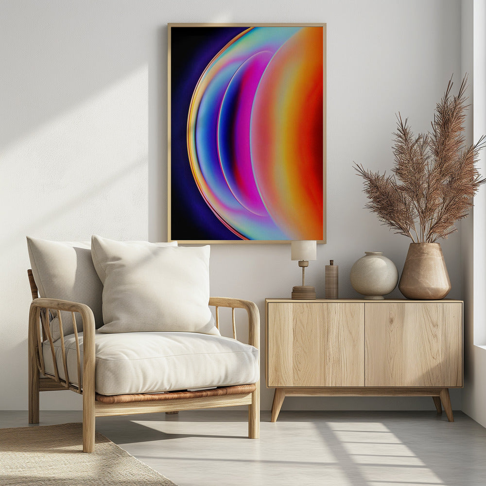 Paradise Gradient Halo | Poster