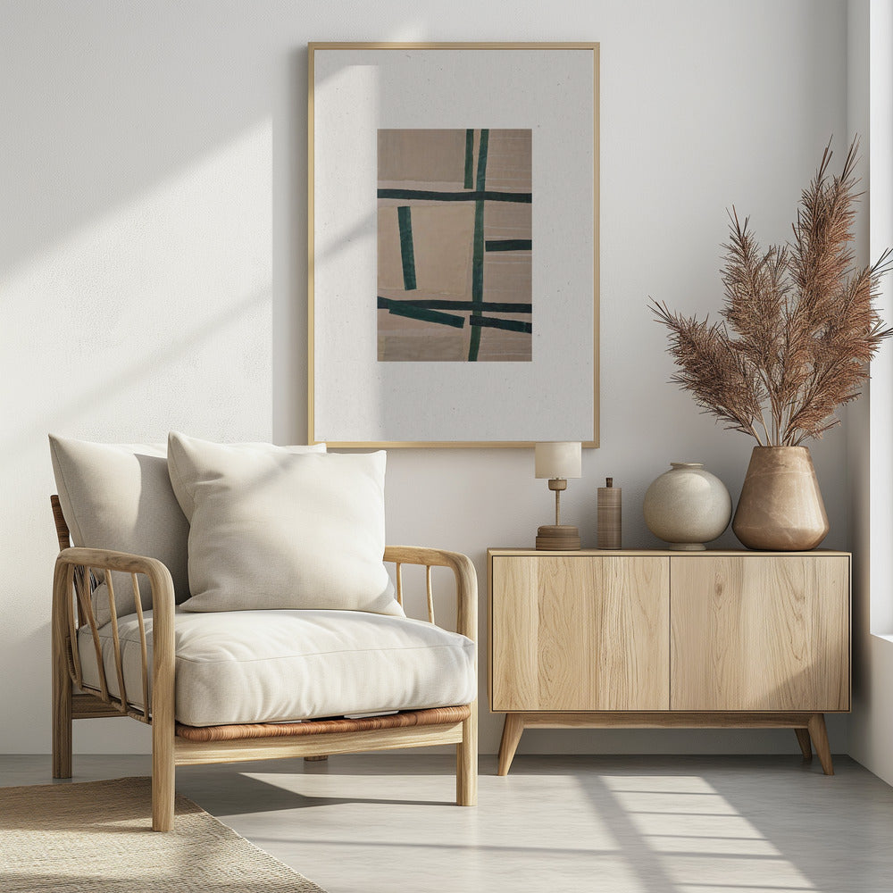 Muted Gridlines | Poster