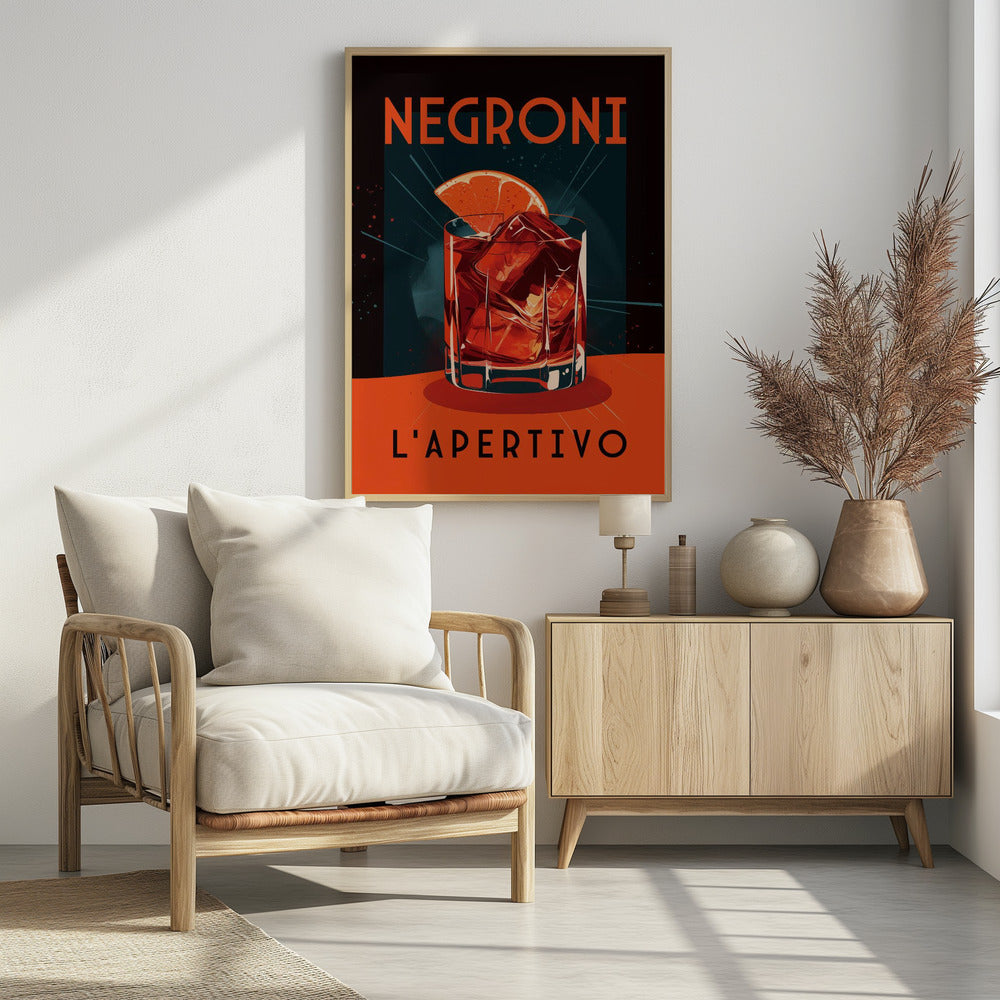 Negroni L' Apertivo | Poster