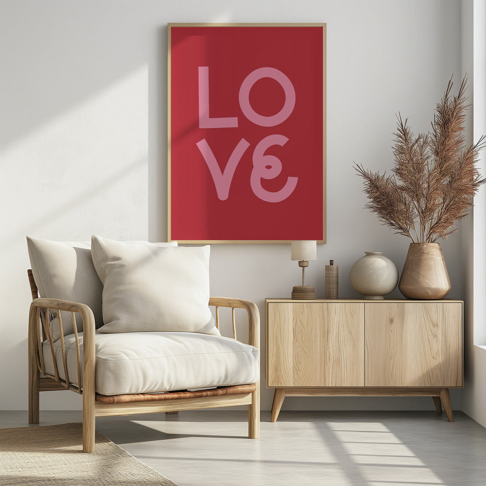 Love Red | Poster