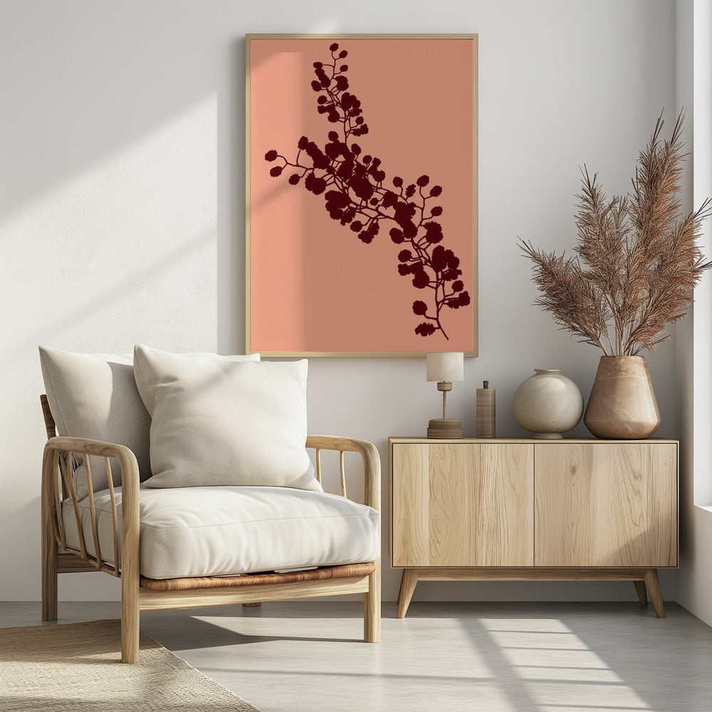 Floral Silhouette 4 | Poster