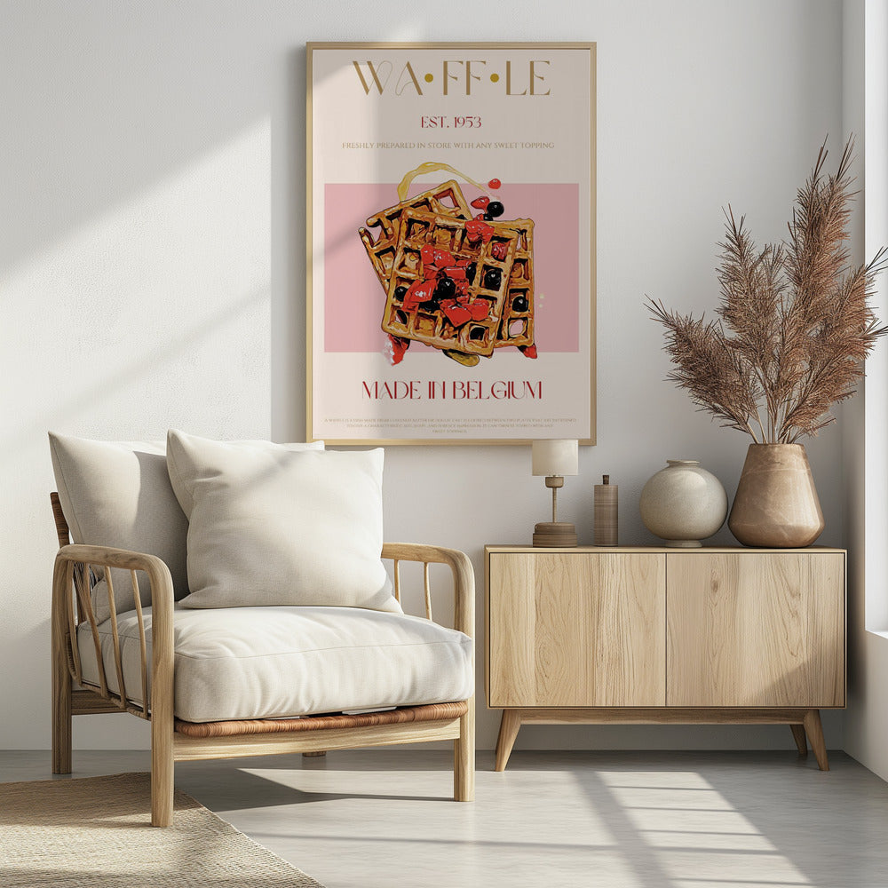 Waffle Print | Poster