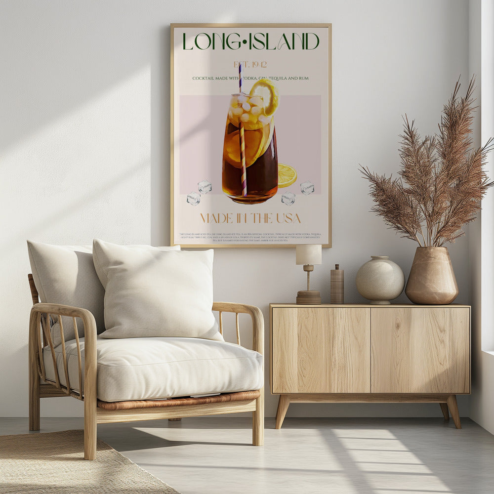 Island Cocktail Delight | Poster