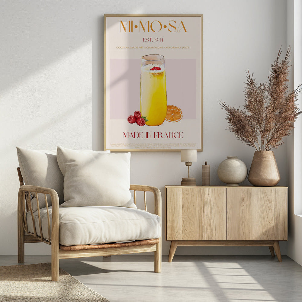 French Sunrise Sip | Poster