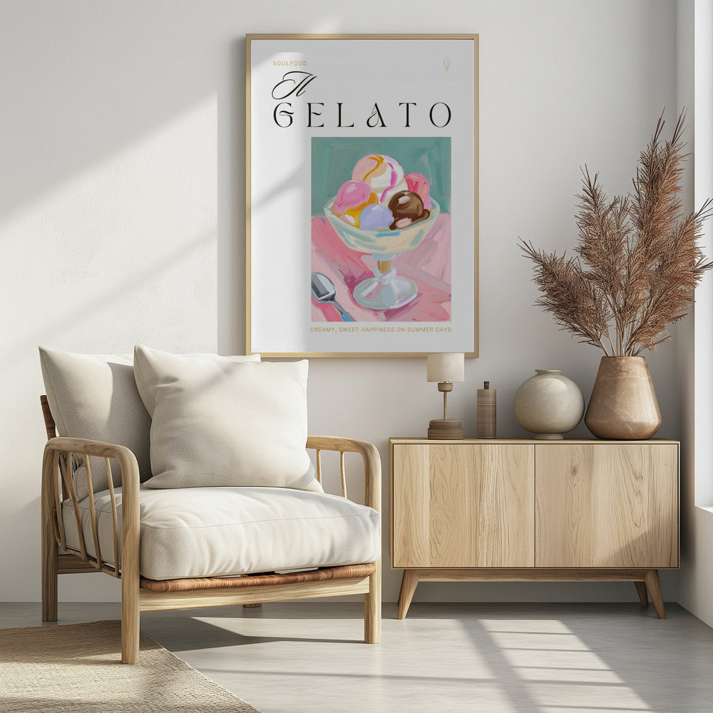 Gelato Icecream Delight | Poster