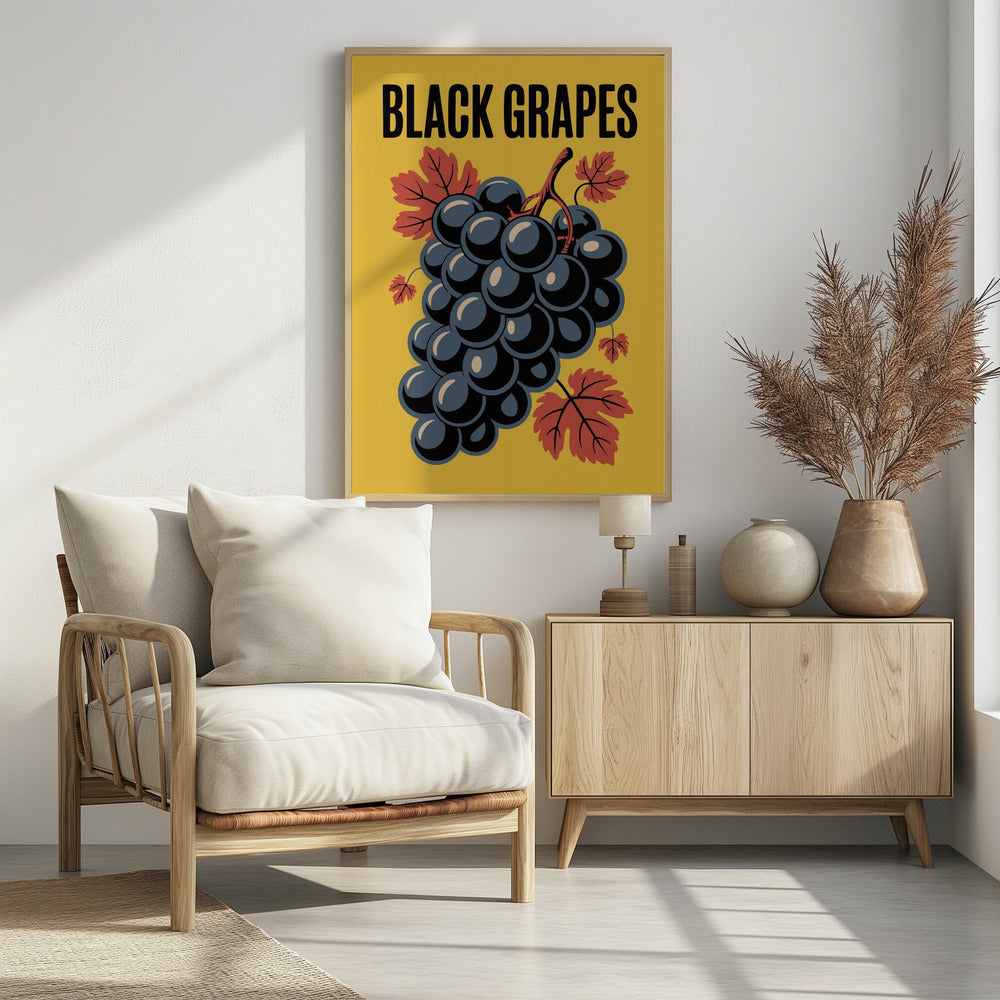 Grapes & Leaves | Poster