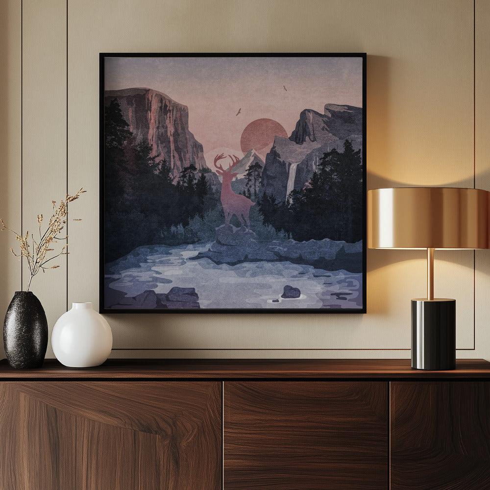 Majestic Dawn Vista | Poster