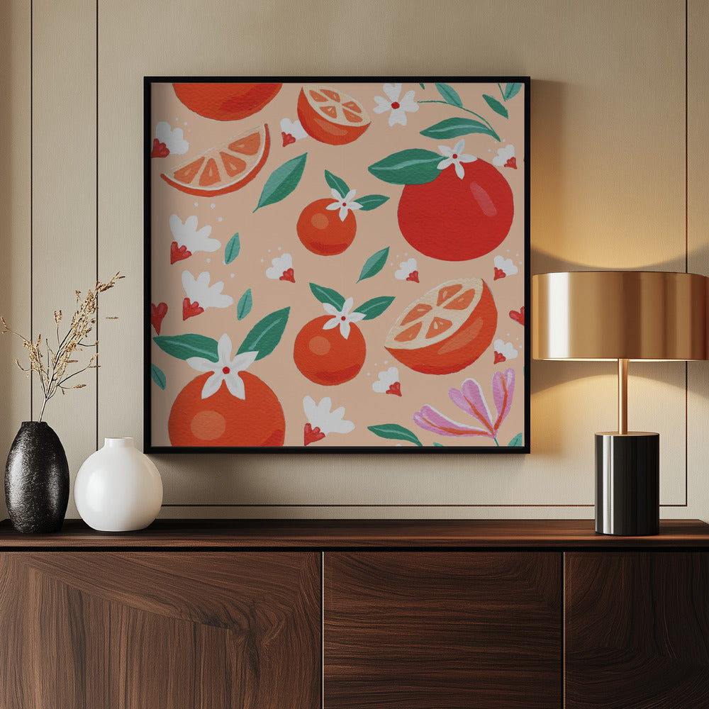 Citrus Pattern | Poster