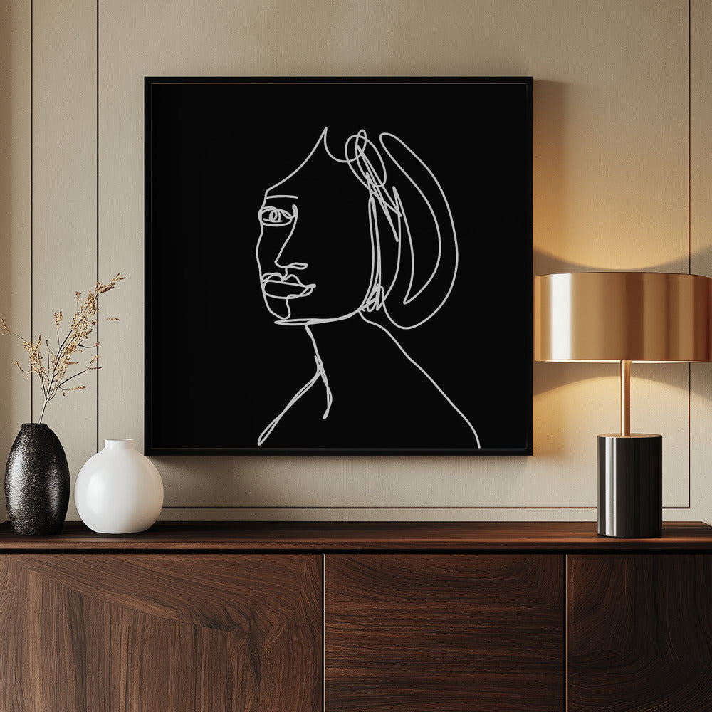 Woman LINE DRAWING | Poster