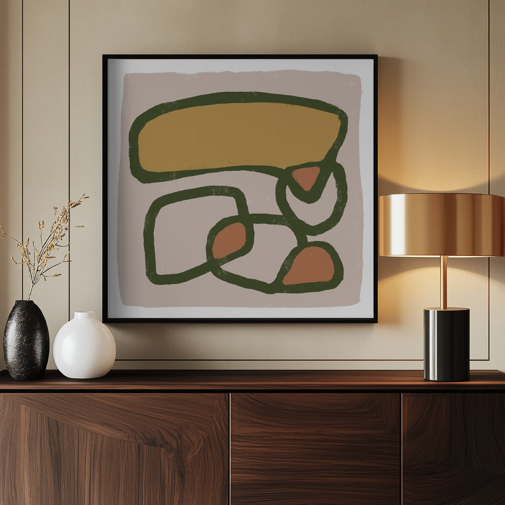 Abstract circles | Poster