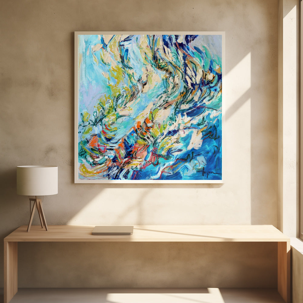 Burst of Blooming Light | Poster