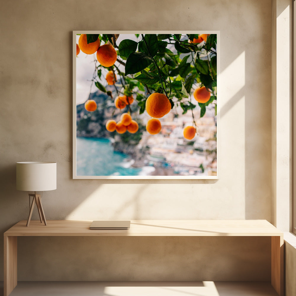 Amalfi Coast Oranges | Poster