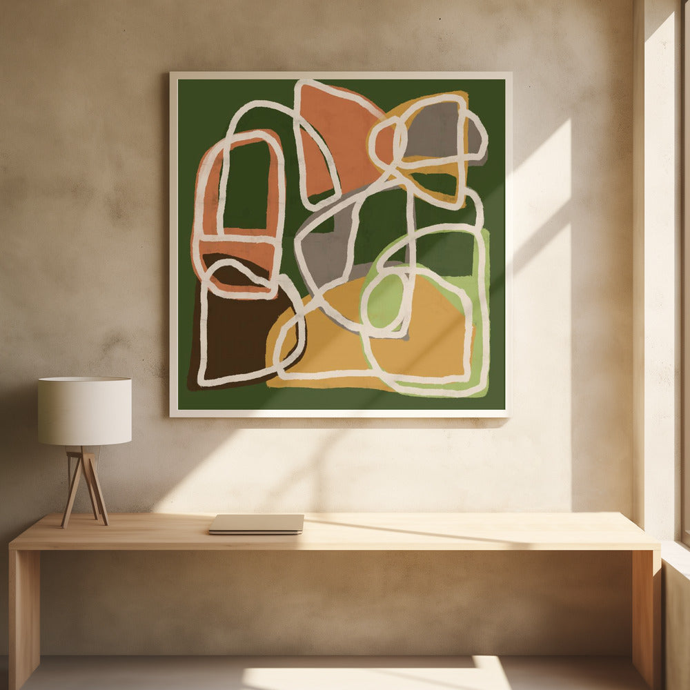 Lines and shapes | Poster