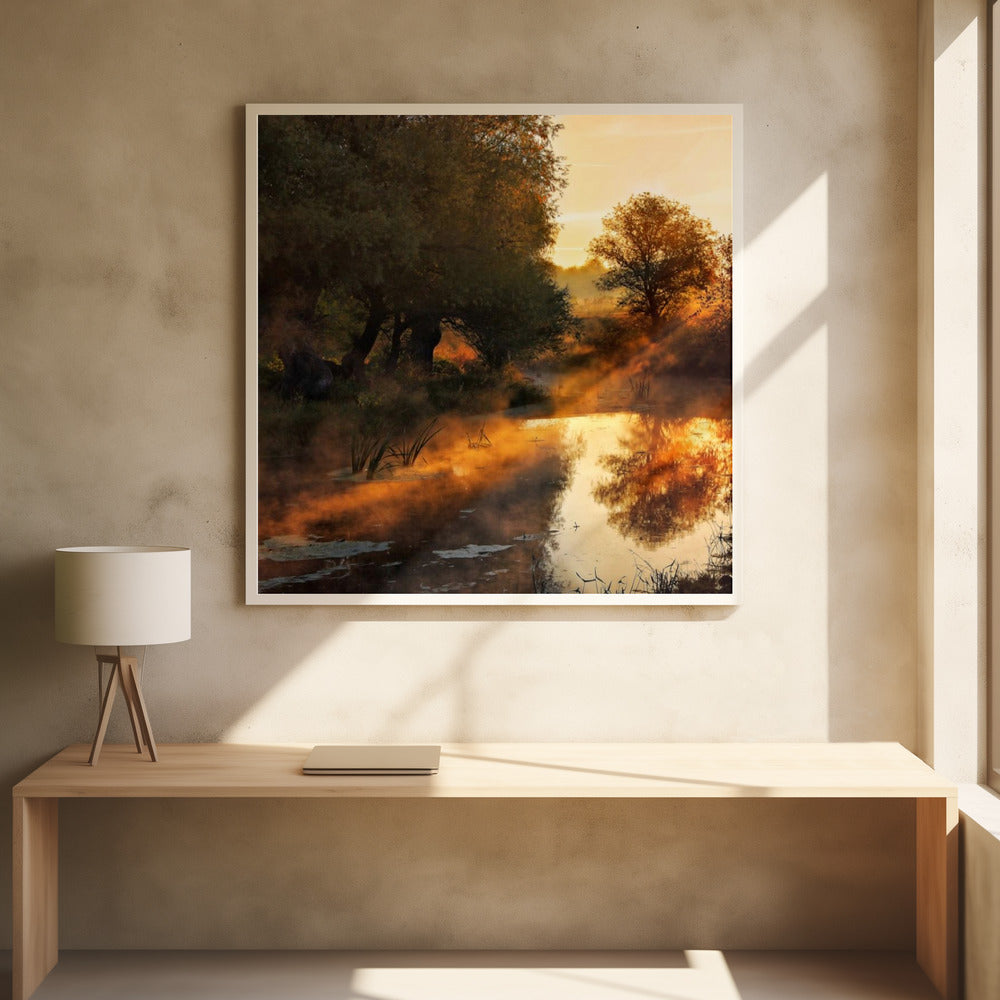 When nature paints with light I | Poster