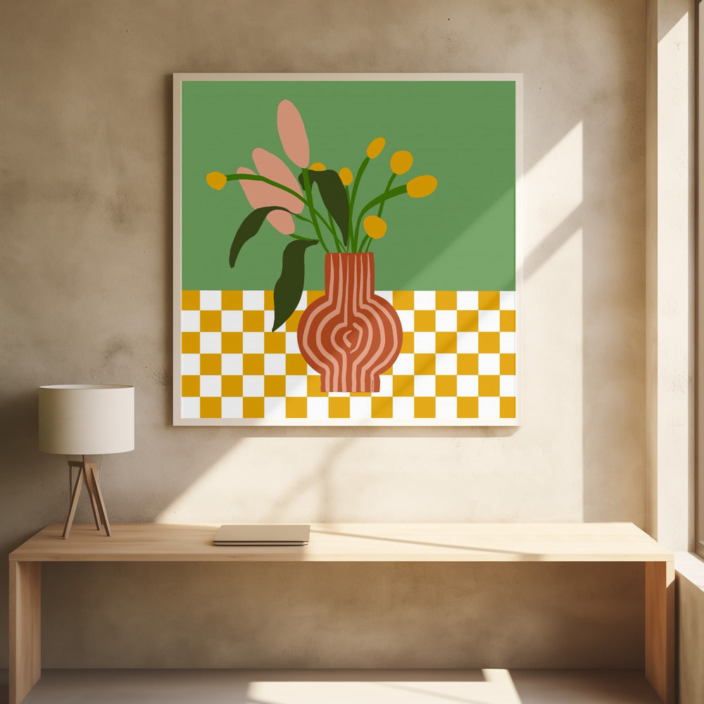 Vase with flowers | Poster