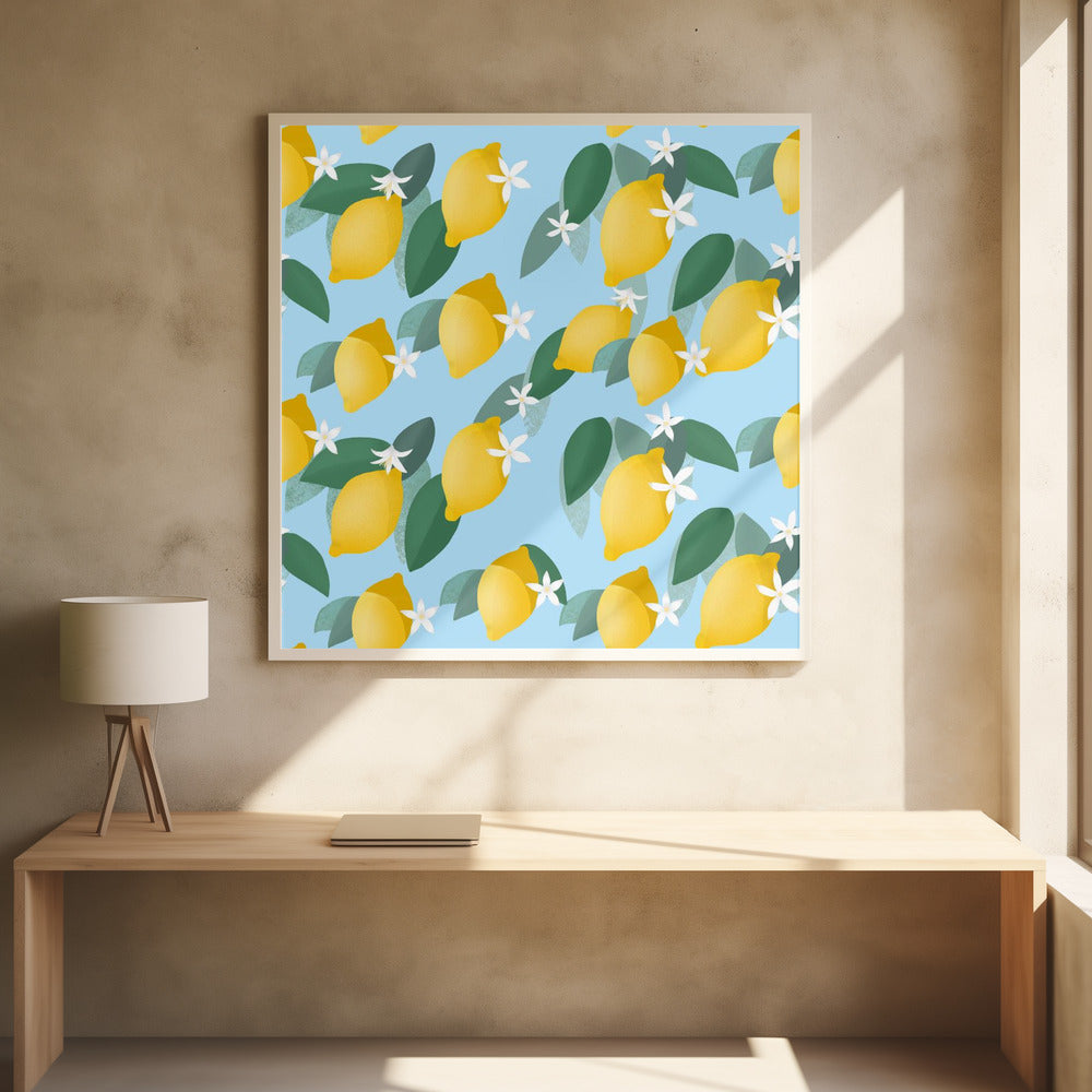 Lemons Pattern | Poster