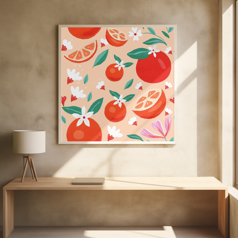Citrus Pattern | Poster