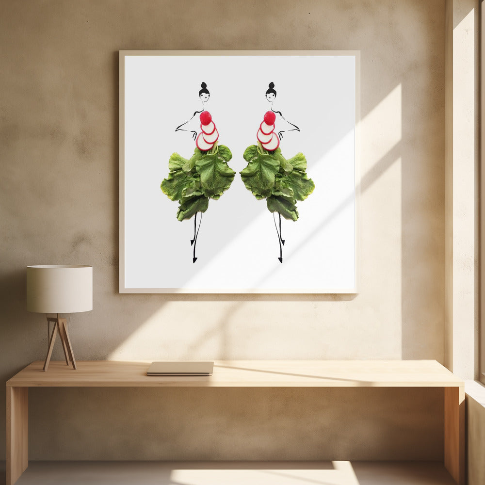 Radish Duo | Poster