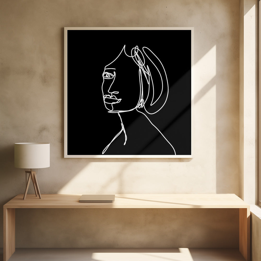 Woman LINE DRAWING | Poster