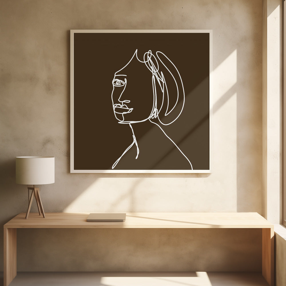 Woman LINE DRAWING | Poster
