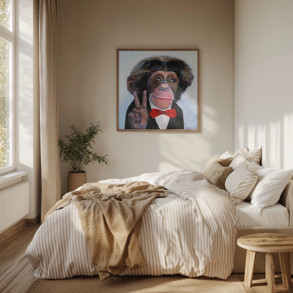 Cool Primate Charm | Poster