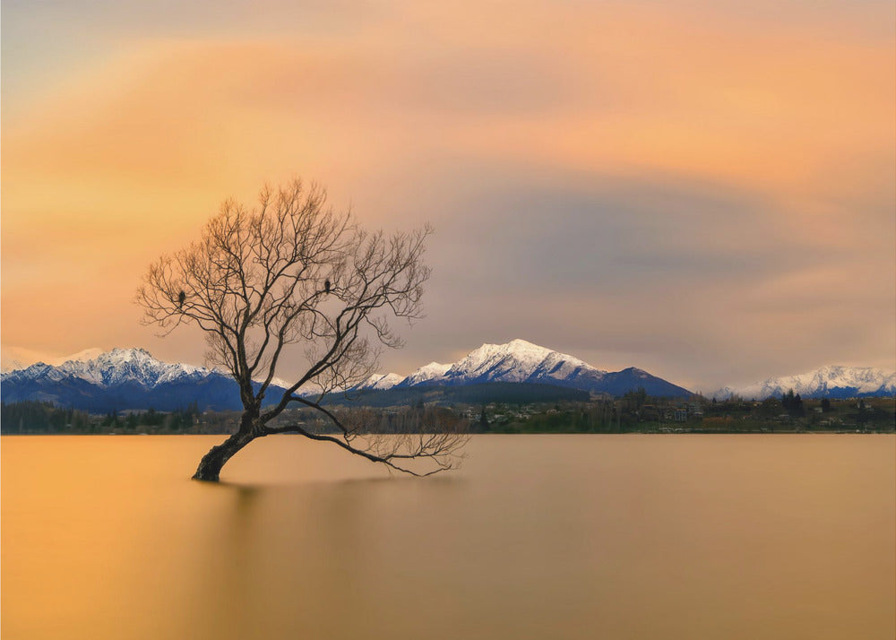 Morning glow of the Lake Wanaka | Wallpaper