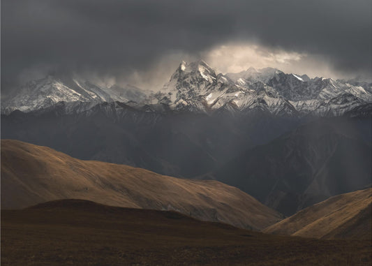Snow Mountain Peak | Poster
