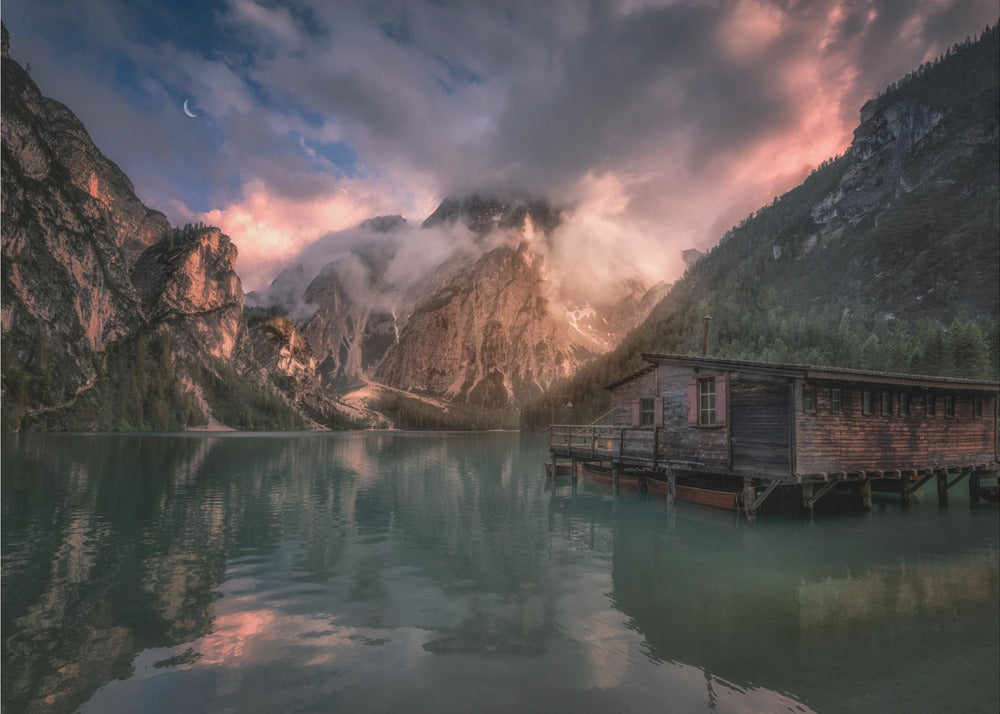 Lago di Braies, Dolomites | Canvas