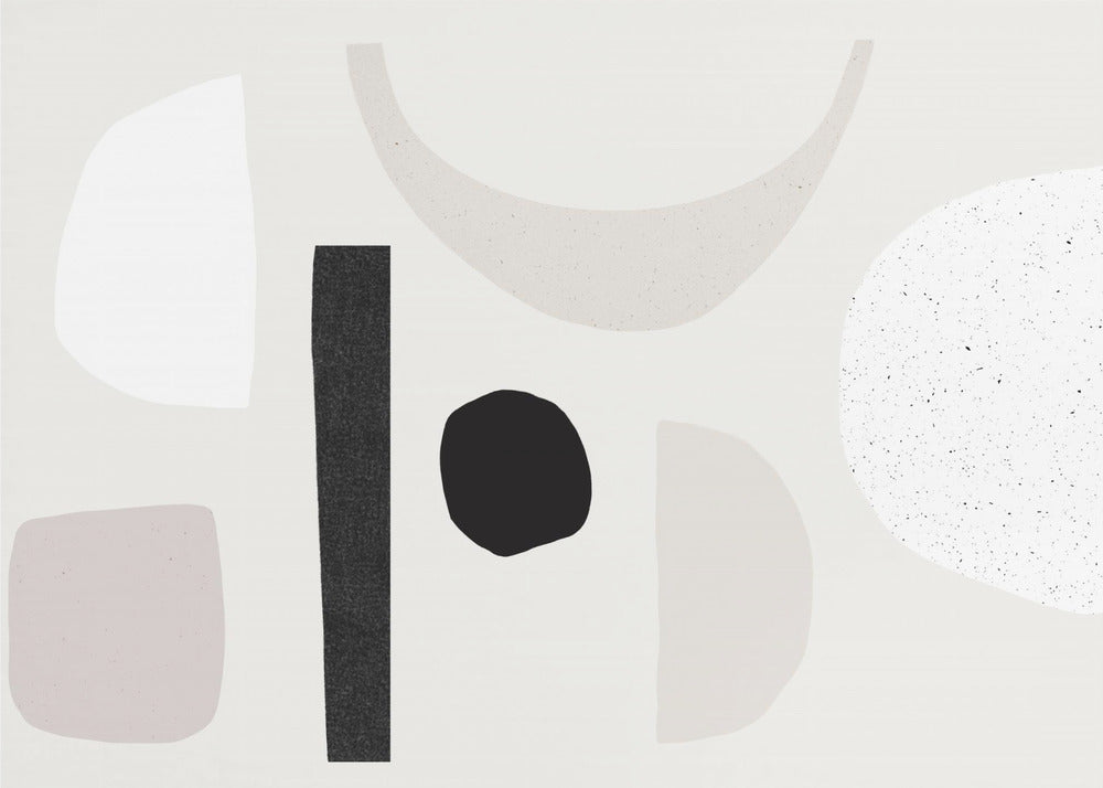 Abstract Shapes Dance | Wallpaper