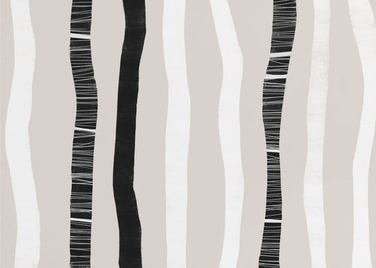 vertical Black And White Stripes | Wallpaper