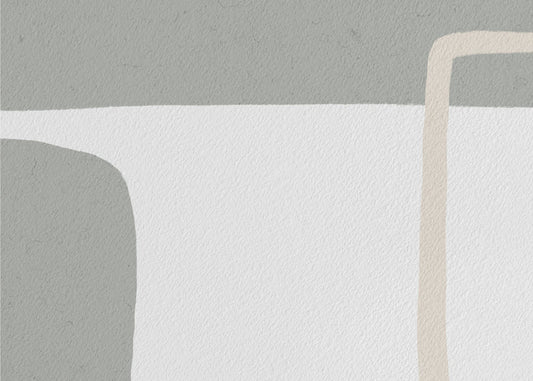 Muted Geometric Forms | Wallpaper