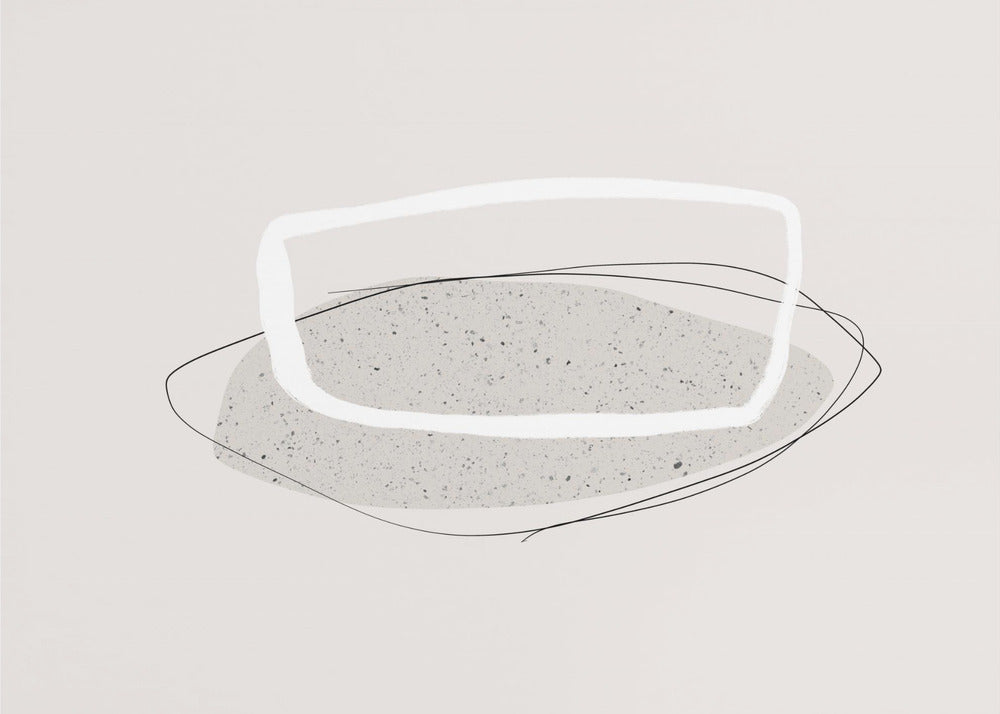 Geometric Shapes And Soft Neutral Tones | Wallpaper