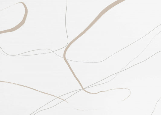 Beige And Gray Lines On A White Background | Wallpaper