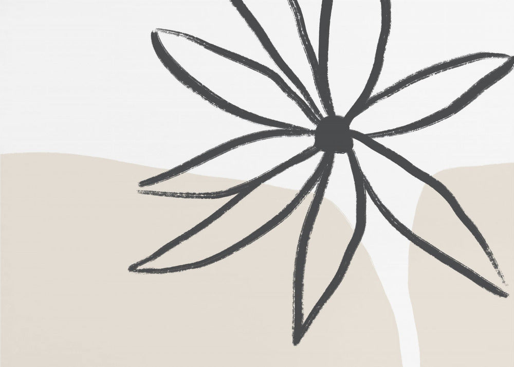 Flower and Cream | Wallpaper