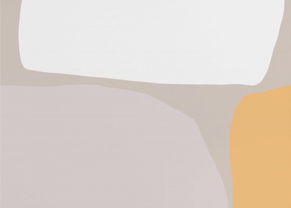 Soft Geometric Harmony | Wallpaper