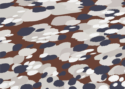 Brushstroke Harmony | Wallpaper