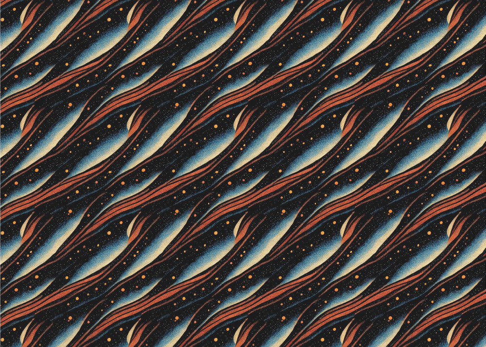 Galactic Wavescape | Wallpaper