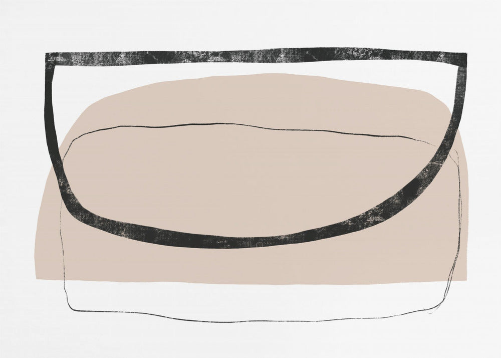 Geometric Shapes And Neutral Tones | Wallpaper