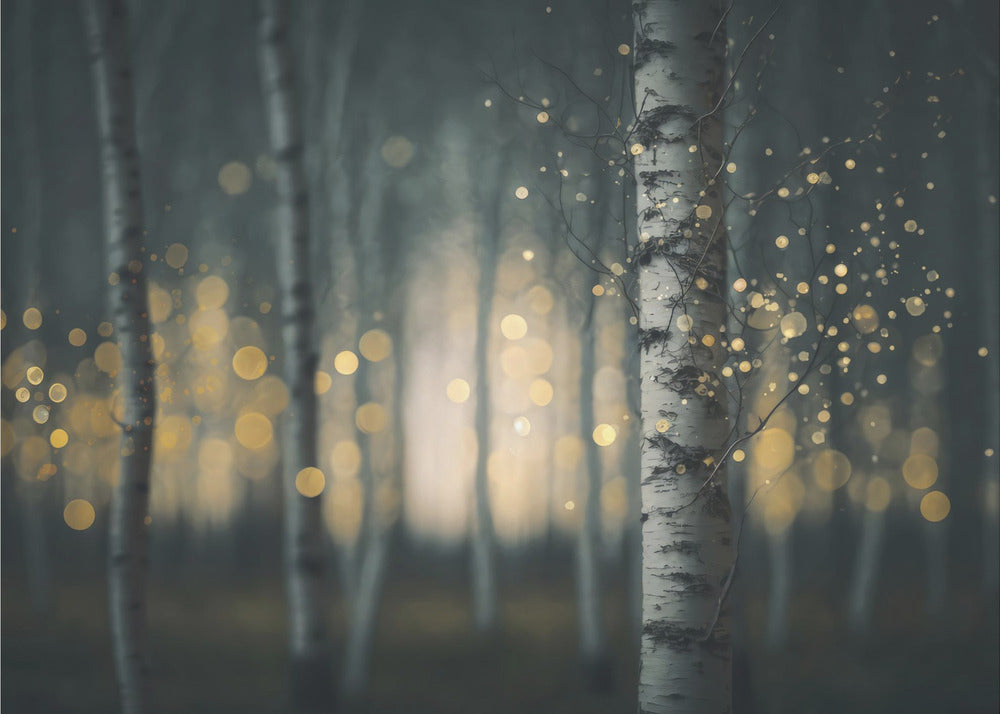 Enchanted Birches | Wallpaper